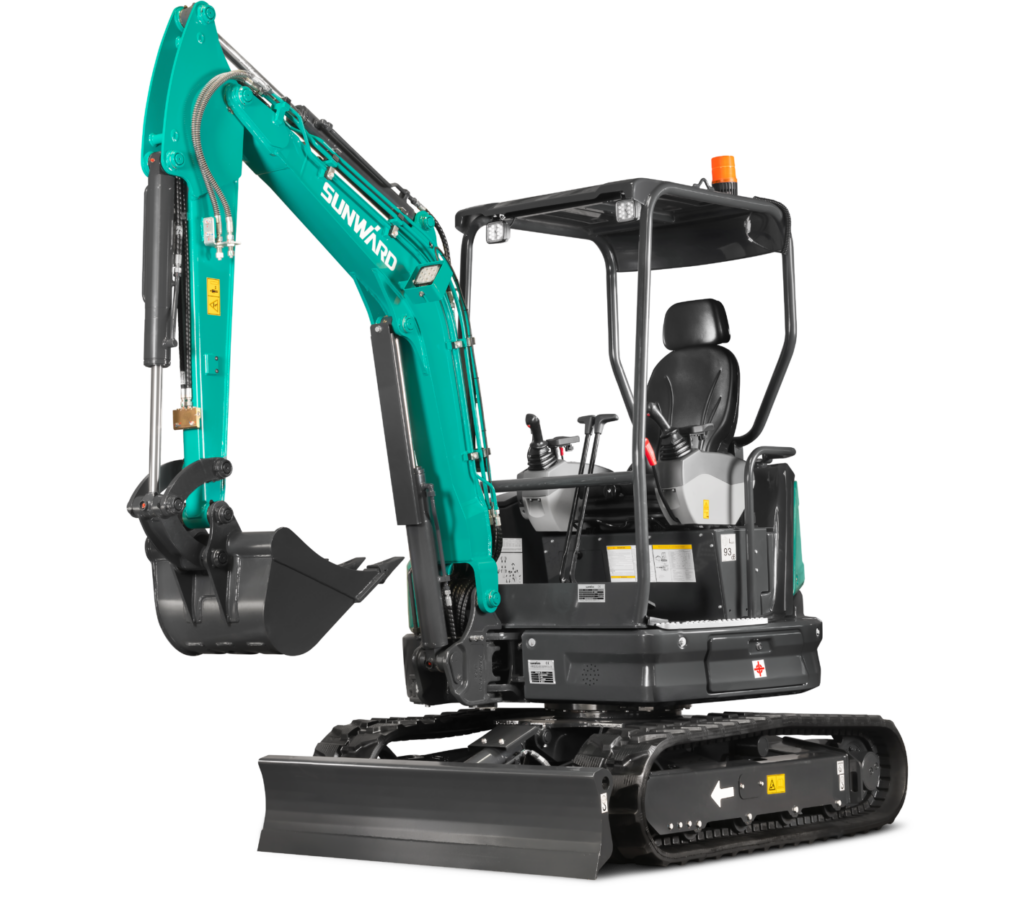 Sunward SWE 25UF mini excavator